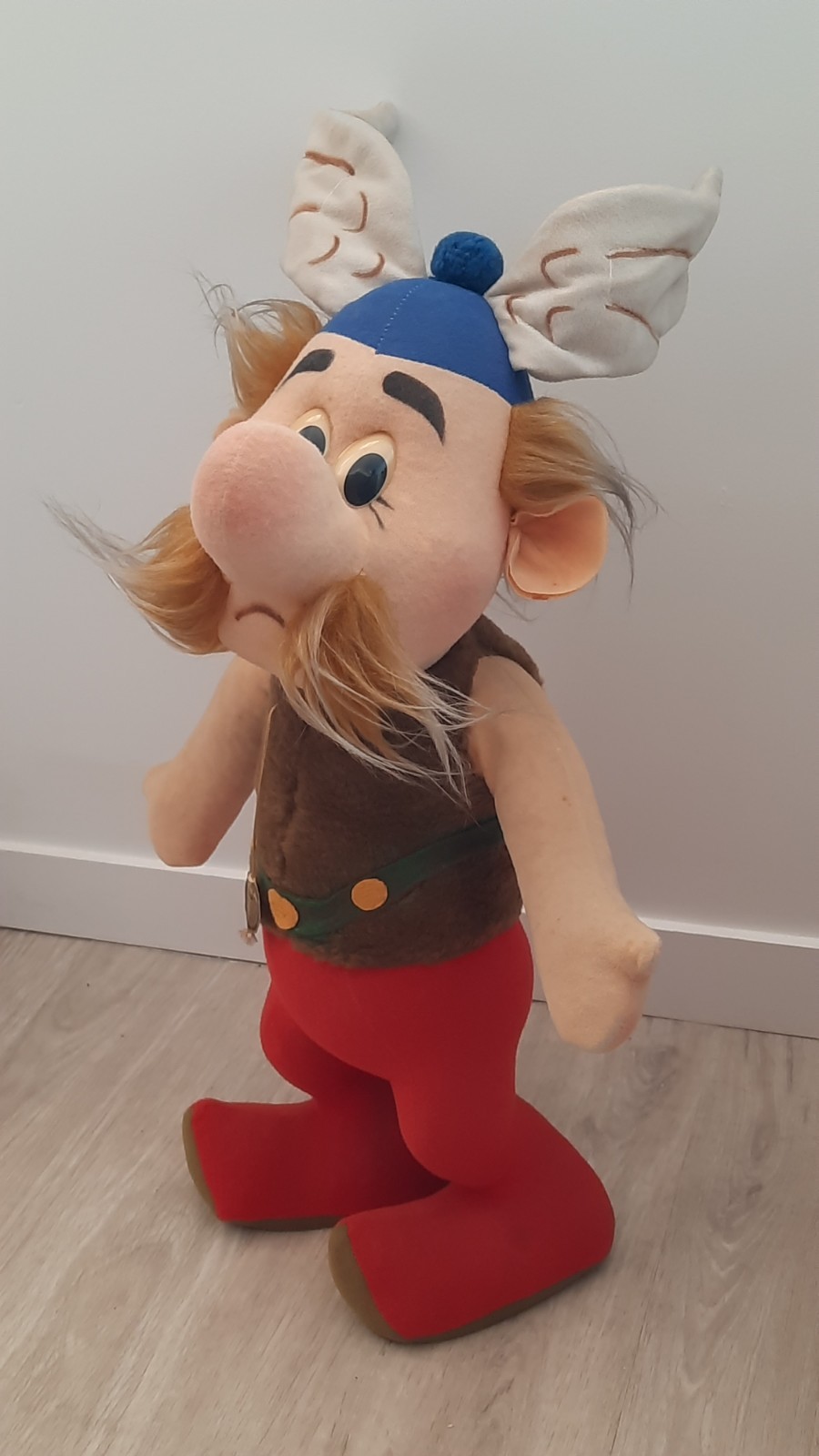 Peluche Astérix originale de 1968 le cadeau idéal pour collectionneur BD