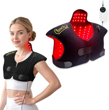 Infrared Red Light Therapy Pad for Neck, Shoulder  Back Pain Relief