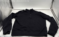 Michael Kors Men's Black 1/4 Zip Pullover Sweater Size M