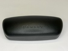 Oakley Black Faux Leather Hard Clamshell Eyeglasses Sunglasses Case