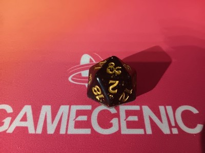 D20 Spin Down Würfel - DND - Oversize - Original