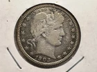 1903-O Barber Quarter 90% Silver, VG quality