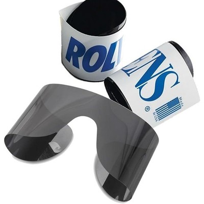 Roll Up Wrap-Around Disposable Sunglasses 100% UV Protection Platinum Grey