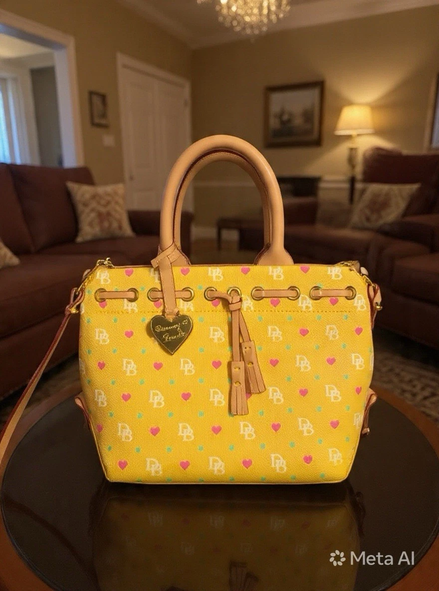 Dooney & Bourke Tote Yellow Bags & Handbags for Women for sale | eBay