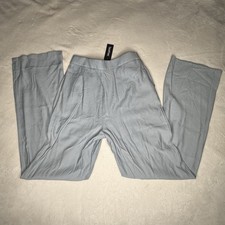 Boohoo Powder Blue Tailored Trousers Women’s Size 4