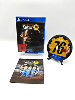 Fallout 76 OVP + Anleitung Deutsch Sony Playstation 4 PS4 TOP ZUSTAND