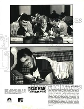 1998 Press Photo "Dead Man on Campus" Movie Scenes - hcq31587
