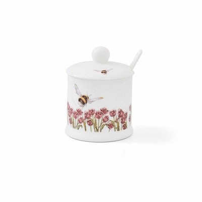 ROYAL WORCESTER  Wrendale Designs Vorratsdose/Conserve Pot  ''Bumble Bee'' WN4091