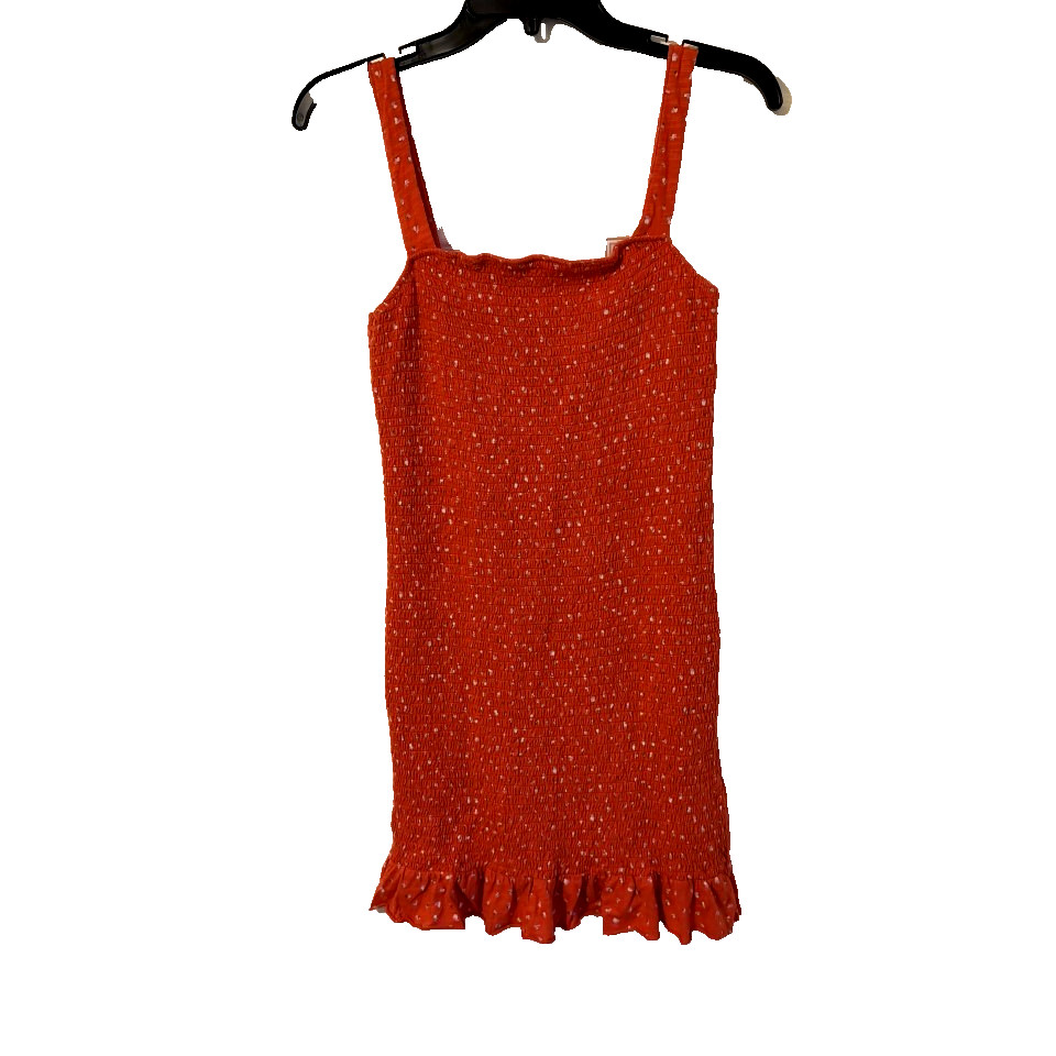 BP Nordstrom Women Ruched Mini Dress Red Size Small