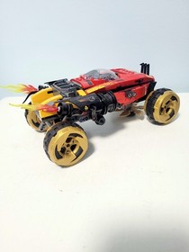 LEGO NINJAGO Cole's Earth Driller 70502 & Katana 4x4 70675- Incomplete 