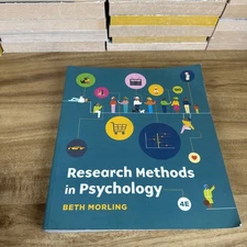 Research Methods in Psychology Beth Morling 4th Ed NO ACCESS CODE