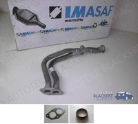 Imasaf Auspuff Hosenrohr, Abgasrohr für Audi 100/A6 (C4) + Avant 2.0 74/85KW