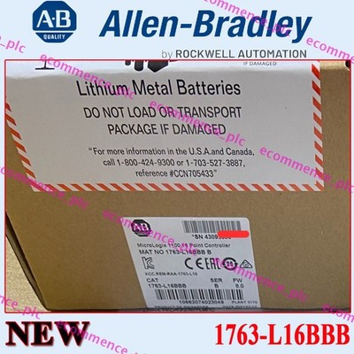 New AB 1763-L16BBB/B MicroLogix Controller US Stock Same Day Ship-1Year Warranty