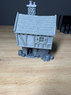 Herr der Ringe Tabletop Medieval  Haus 3  MESBG Fantasy Gelände