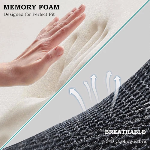 Shiatsu Neck & Back Massage Pillow with Heat Deep Kneading Massage for Shoulder - Picture 3 of 15