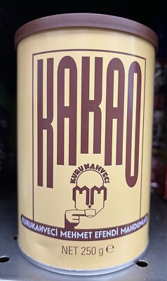 Turkish Ground Coffee 8.8 oz 250g Kakao / Cocoa Kurukahveci Mehmet