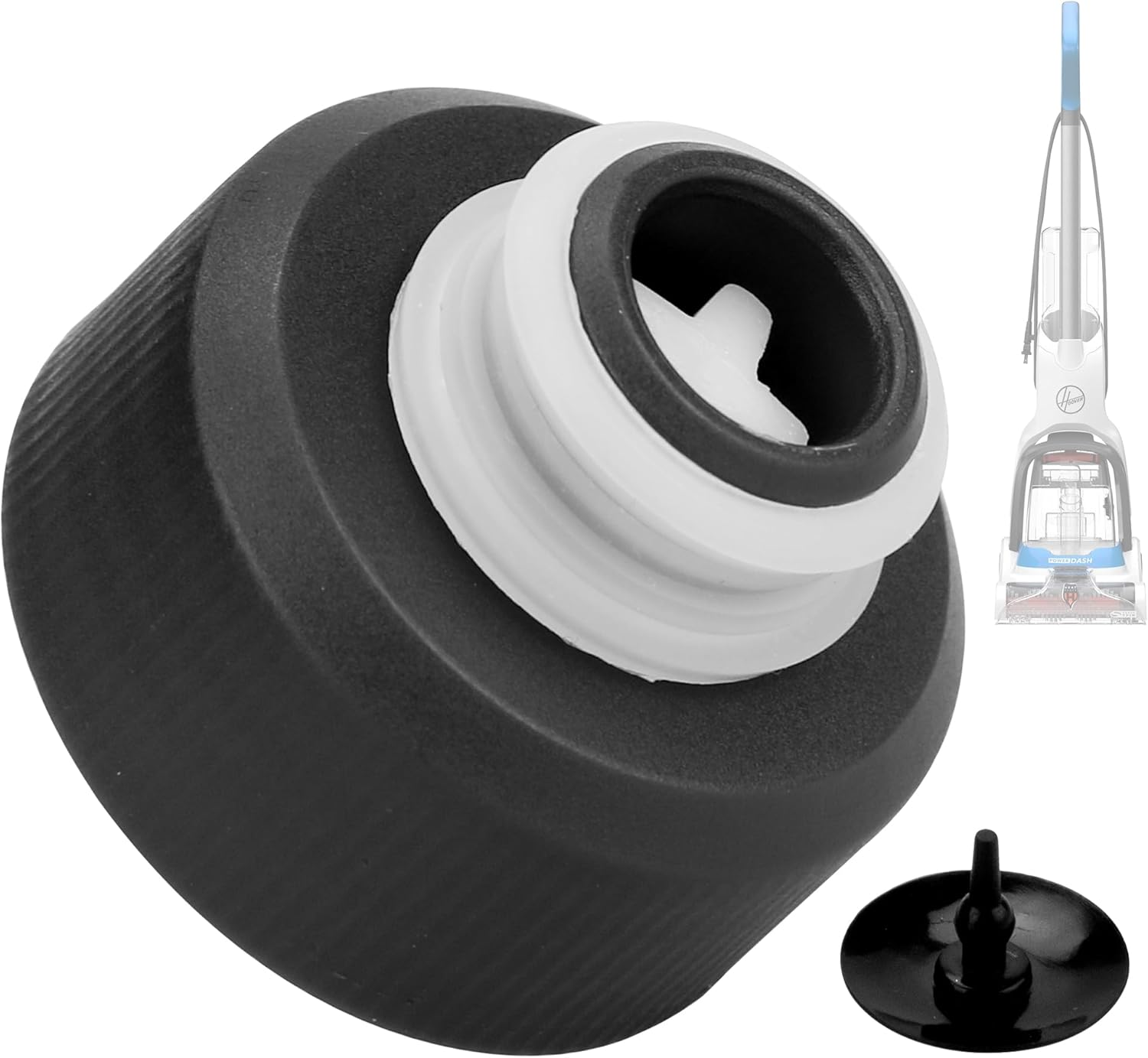 Hoover Carpet Cleaner Solution Tank Cap Replacement Part 440012803 for Pet Shampooer