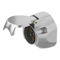 Steckdose 7+1-Polig Metall