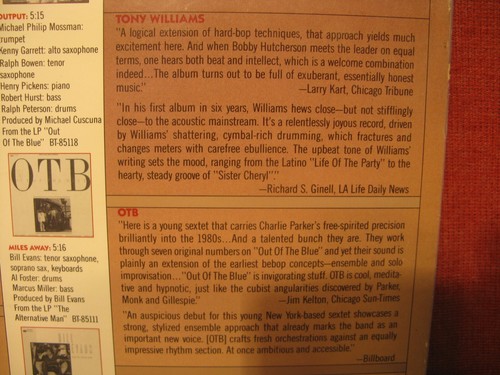 Blue Note 86 A New Generation Of Jazz Blue Note 33 RPM LP Columbia Demo Record - Picture 9 of 14