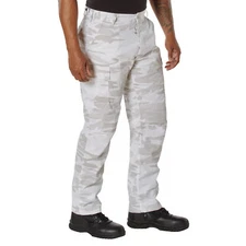 Rothco White Camo  Pants BDU Tactical Small (27"-31" Waist) 4936-S