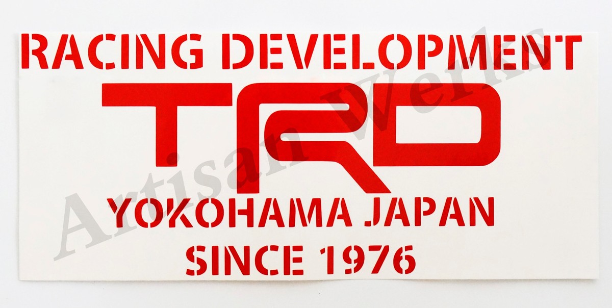 TRD Yokohama Japan Decal Sticker Corolla Supra FRS AE86 GT86 Buy 2