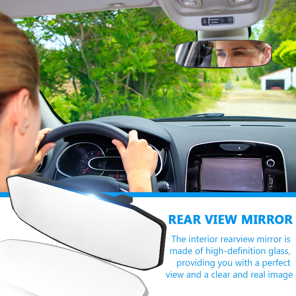 Anti Glare Rear View Mirror SUVs Lightweight Learner Panoramic Rearview