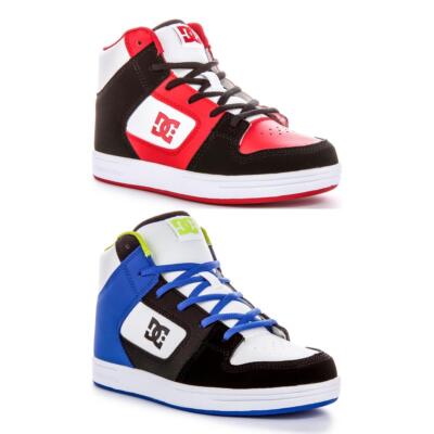 Dc Shoes Manteca 4 Hi Half Sneaker Youth Boys Shoes In White  display picture 3