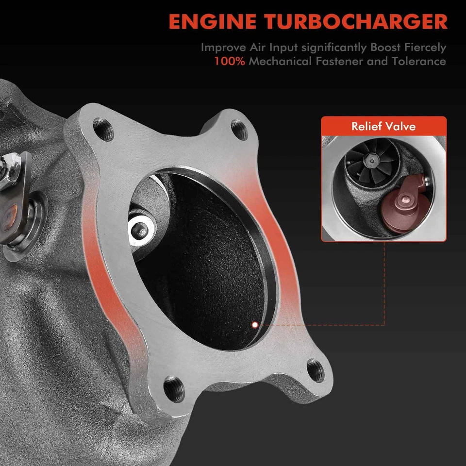 Turbo Turbocharger for Subaru Forester 2014-2018 WRX 2015-2020 H4 2.0L MGT2259S - Image 4 of 4