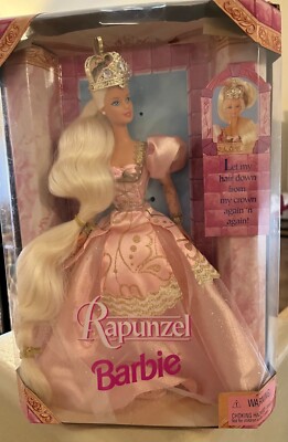 🌺 Vintage Barbie as Rapunzel 1997, collector edition, rare, new