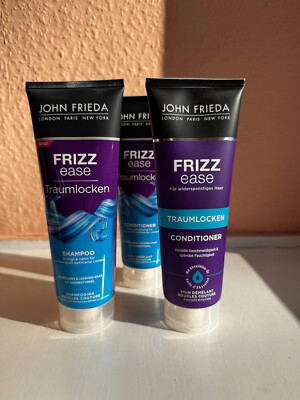 3 x John Frieda Frizz ease Traumlocken 2 x Conditioner, 1 x Shampoo, je 250 ml