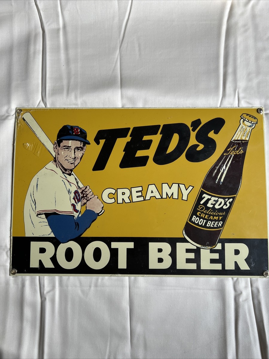 Collectible Mint Condition Ted's Creamy Root Beer Sign | eBay