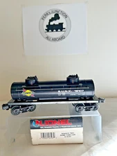 LIONEL6-17910 #1 SUNOCO BLACK 2-DOME TANK~DIE-CAST TRUCK AND METAL RAILS NEW