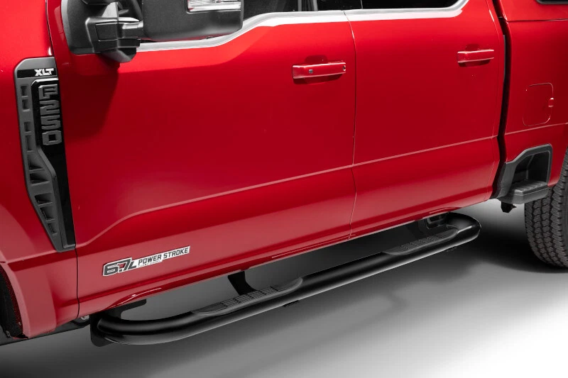 Go Rhino 4000 Series Black Nerf Bar Fit 80-96 F150, 80-99 F250, 80-97 F350 Super - Image 3 of 4