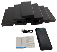 10 10000mAh Portable Power Bank 2-Port Battery Small Size Executive Charger NEW