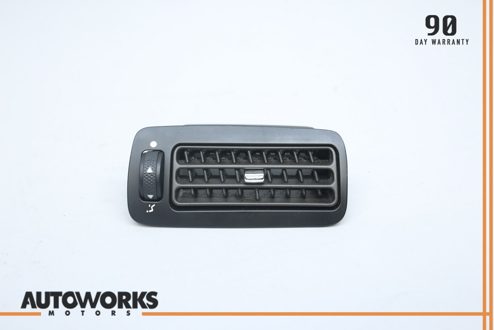 04-08 Maserati Quattroporte M139 Left Driver Side B-Pillar AC Vent Black OEM