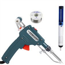 Soldering Gun Kit 60W Auto Solder Feed Hand-Held Soldering Iron Welding Gun Tool