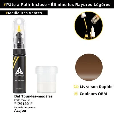 Peinture de retouche pour Daf Tous modèles Code: 1791221 Acajou - Photo 1/4