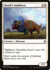 MTG Magic the Gathering Huatli's Snubhorn (286/317) Ixalan LP