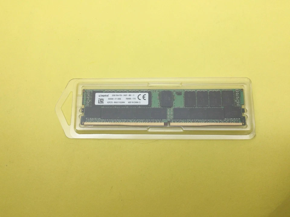 KINGSTON 32GB (1X32GB) 2RX4 PC4-2400T DDR4 SERVER MEMORY KCPC7G-MIA/32G - Image 3 of 3