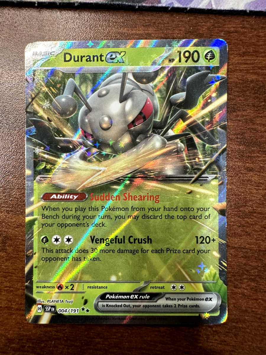 durant ex pokemon card price Amazon.com: Pokemon - Durant ex 004/191