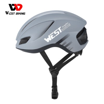 WEST BIKING - Casque De Cyclisme Pour Hommes Et Fe Avec Lunettes De Feu Arriere Pare Soleil Pour Velo De Route Et Vtt Casquette De Securite Pour Moto