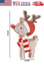 Wooden Eco Friendly decorative Deer For Christmas