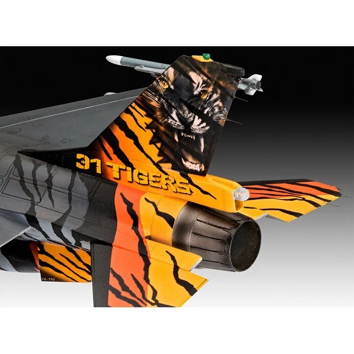 Revell #03860 1/72 F-16 MLU Fighting Falcon Tiger - Image 3 of 4