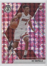 2019-20 Panini Mosaic Rookies Pink Camo Prizm KZ Okpala #210 03od