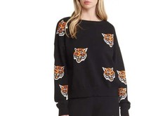 Suéter tejido Lala Fierce Tiger negro L