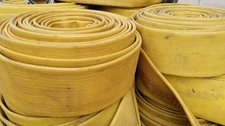 50 Feet 8” Wide Flat Fire Hose 5” Angus Boat Dock Bumper Guard Mooring