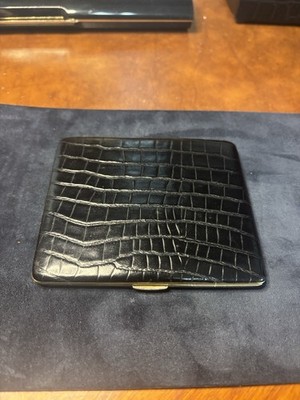 Dunhill Croc Leather Cigarette Case 