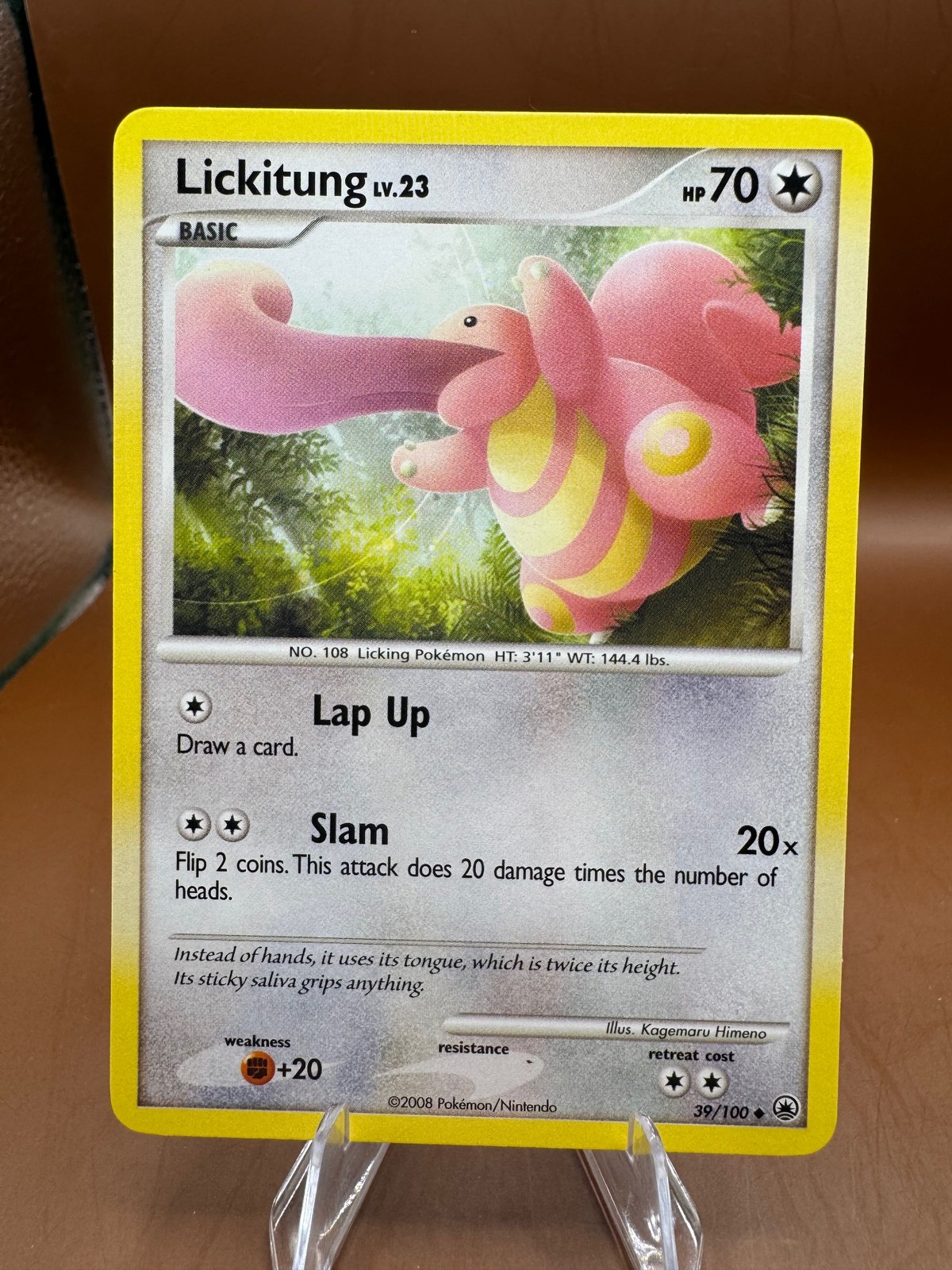 Lickitung 39/100 Majestic Dawn Pokemon TCG