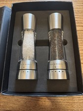 Cole & Mason Derwent Salt & Pepper Mills Set, Silver 7
