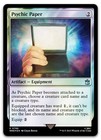 Psychic Paper (Surge Foil) #786 (NM) Doctor Who WHO Magic MTG